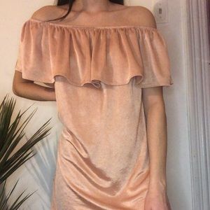 Off the shoulder dress